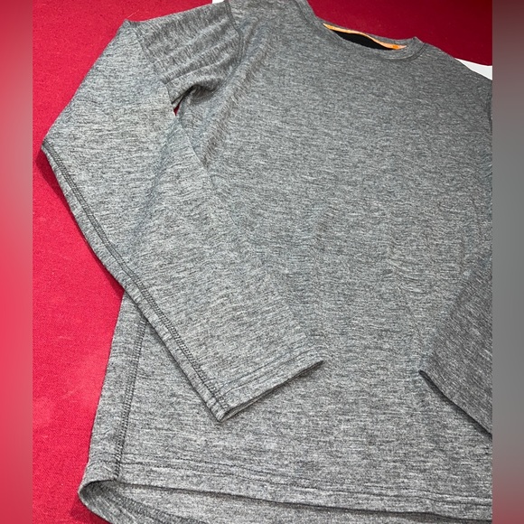 Omni Wool GRAY Shirt Base Layer Polyester WOOL Blend LONG SLEEVE Pullover Men XL - Picture 8 of 12